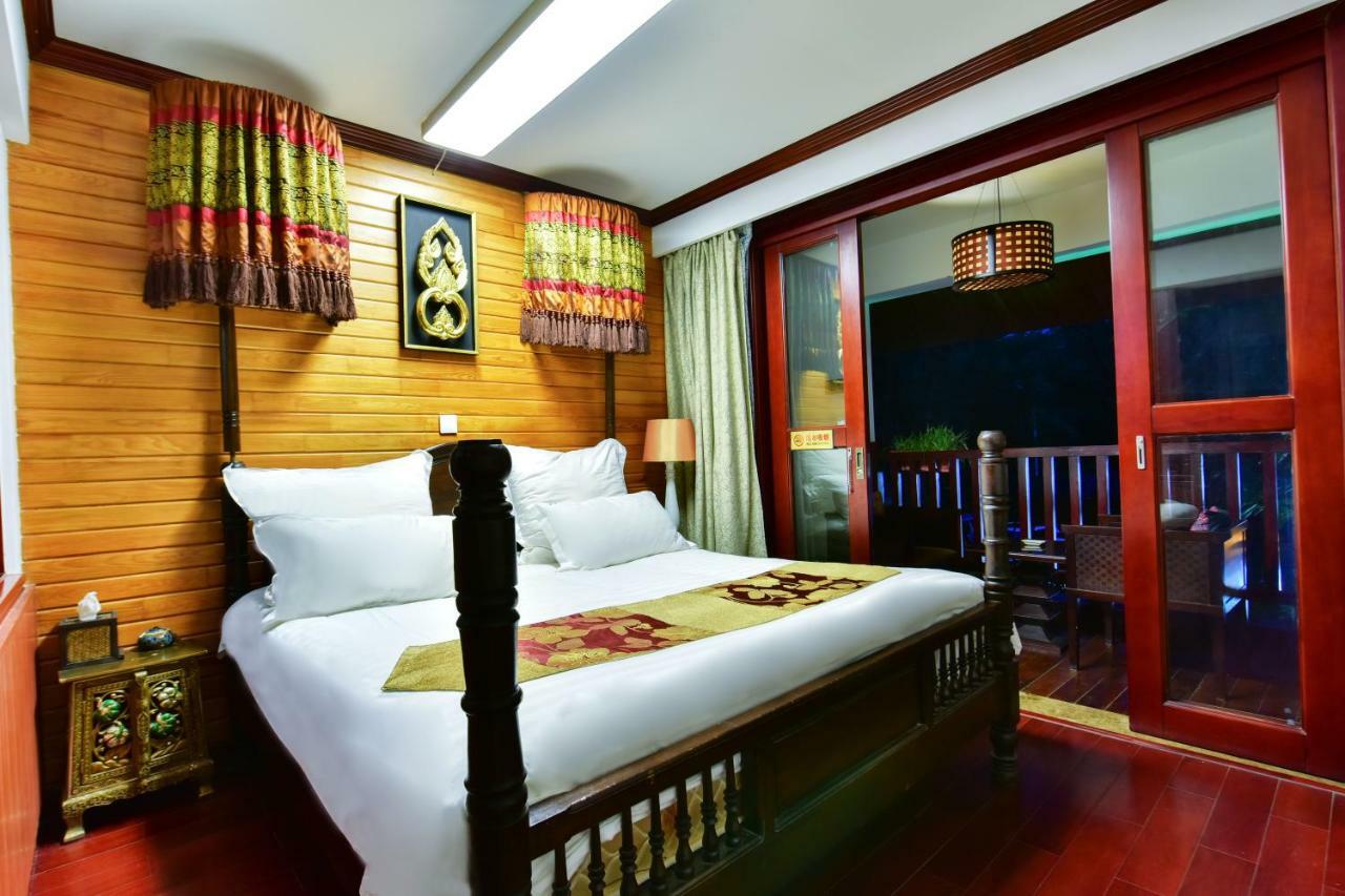 Xishuangbanna Elephant Home Guesthouse جينغهونغ المظهر الخارجي الصورة
